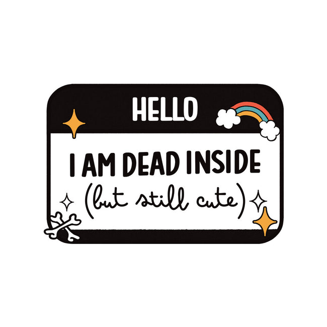 Hello I Am Dead Inside-Unisex-Baseball-Tee-koalastudio