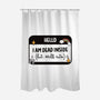 Hello I Am Dead Inside-None-Polyester-Shower Curtain-koalastudio