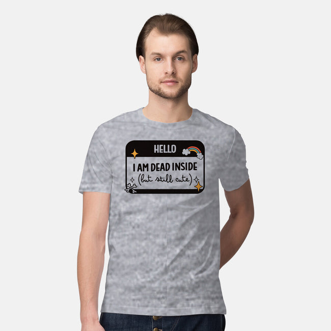 Hello I Am Dead Inside-Mens-Premium-Tee-koalastudio