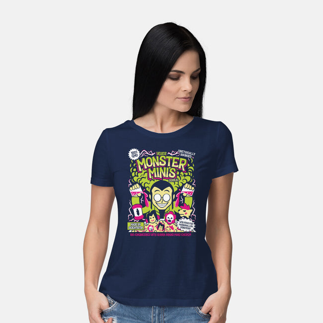 Monster Minis-Womens-Basic-Tee-Aarons Art Room