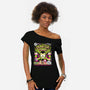 Monster Minis-Womens-Off Shoulder-Tee-Aarons Art Room