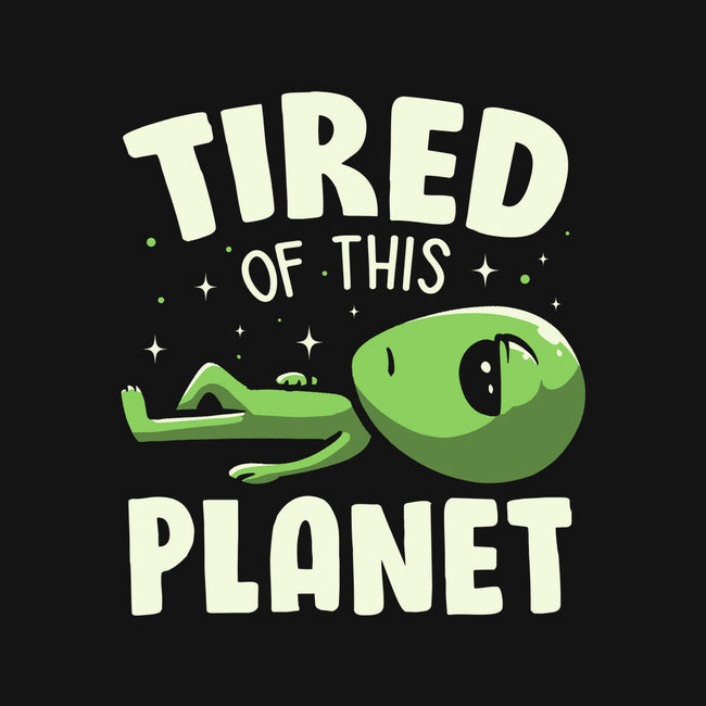 Tired Of This Planet-Mens-Long Sleeved-Tee-koalastudio