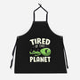 Tired Of This Planet-Unisex-Kitchen-Apron-koalastudio