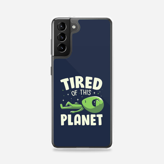 Tired Of This Planet-Samsung-Snap-Phone Case-koalastudio