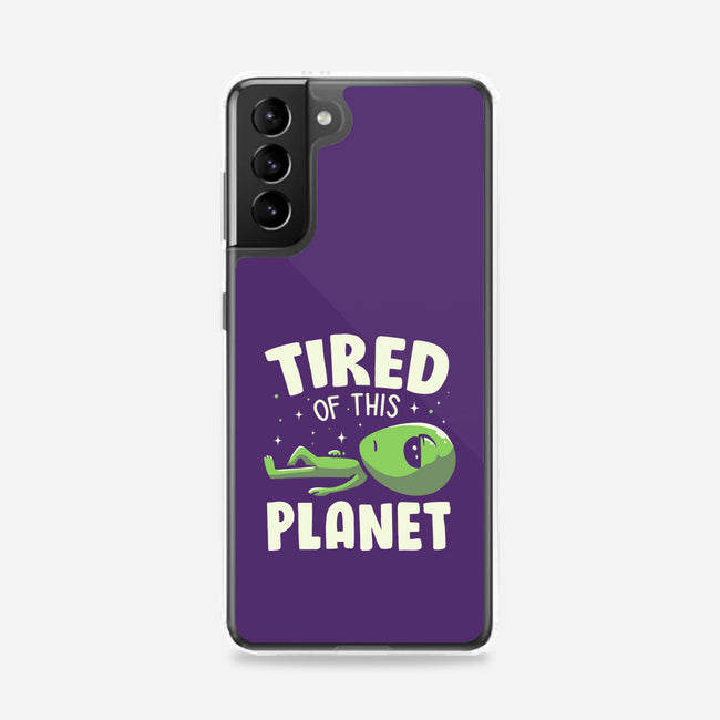 Tired Of This Planet-Samsung-Snap-Phone Case-koalastudio