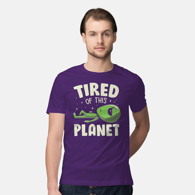 Tired Of This Planet-Mens-Premium-Tee-koalastudio