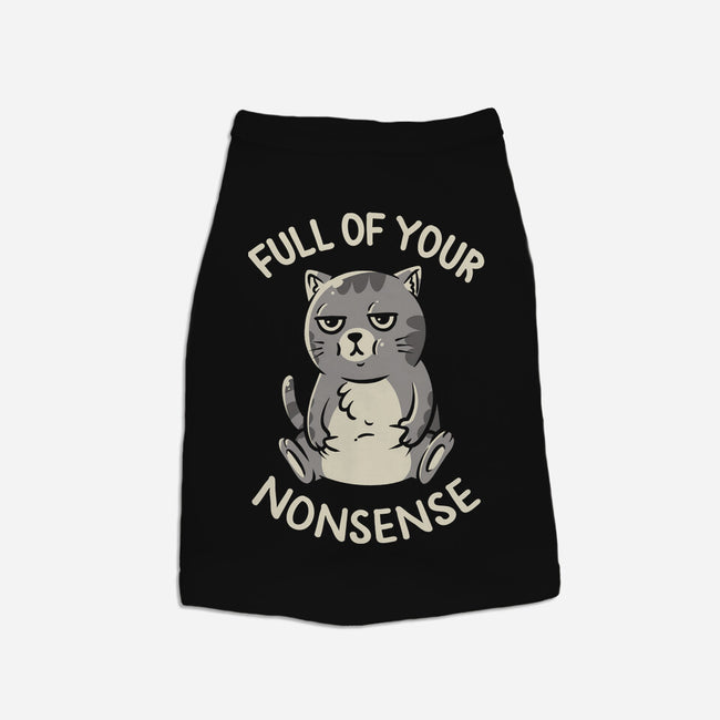 Full Of Your Nonsense-Cat-Basic-Pet Tank-koalastudio