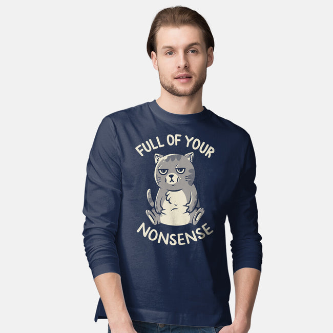 Full Of Your Nonsense-Mens-Long Sleeved-Tee-koalastudio