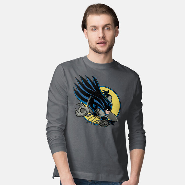 BAT300-Mens-Long Sleeved-Tee-Betmac