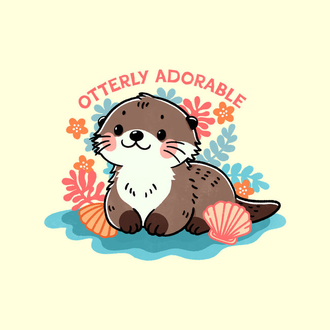 Otterly Adorable-None-Removable Cover-Throw Pillow-fanfreak1