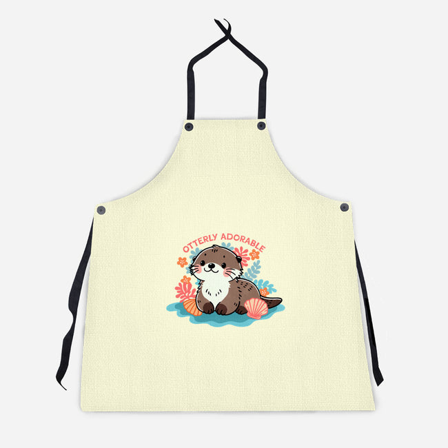 Otterly Adorable-Unisex-Kitchen-Apron-fanfreak1