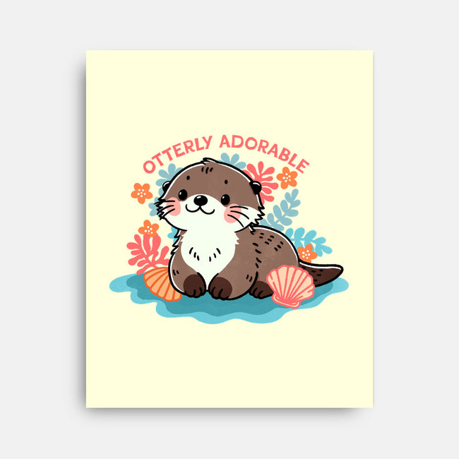 Otterly Adorable-None-Stretched-Canvas-fanfreak1