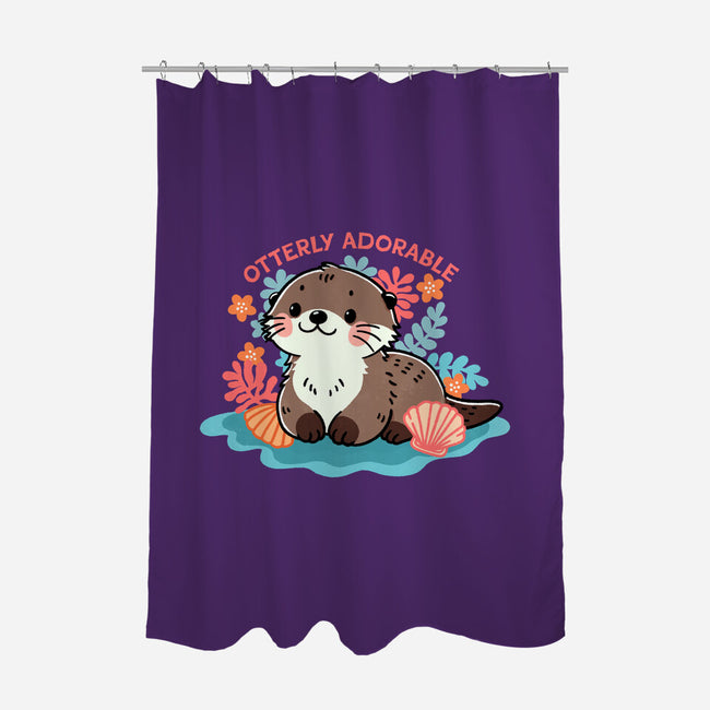 Otterly Adorable-None-Polyester-Shower Curtain-fanfreak1