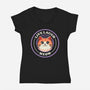 Live Laugh Meow-Womens-V-Neck-Tee-fanfreak1