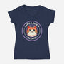 Live Laugh Meow-Womens-V-Neck-Tee-fanfreak1