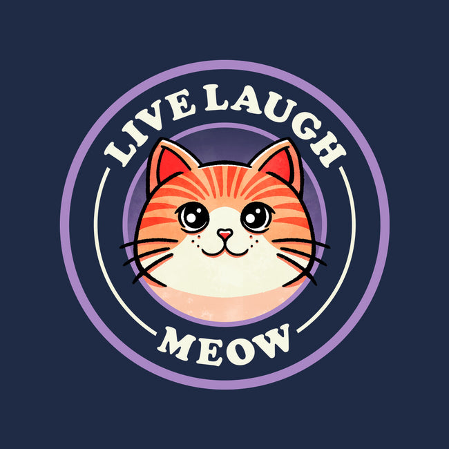 Live Laugh Meow-Youth-Pullover-Sweatshirt-fanfreak1