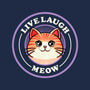 Live Laugh Meow-None-Basic Tote-Bag-fanfreak1