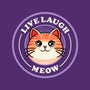 Live Laugh Meow-None-Memory Foam-Bath Mat-fanfreak1