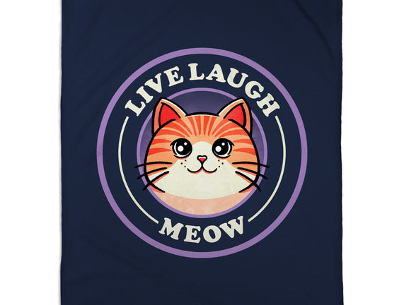 Live Laugh Meow