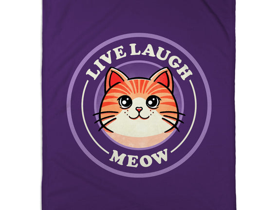 Live Laugh Meow