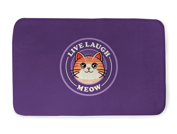 Live Laugh Meow