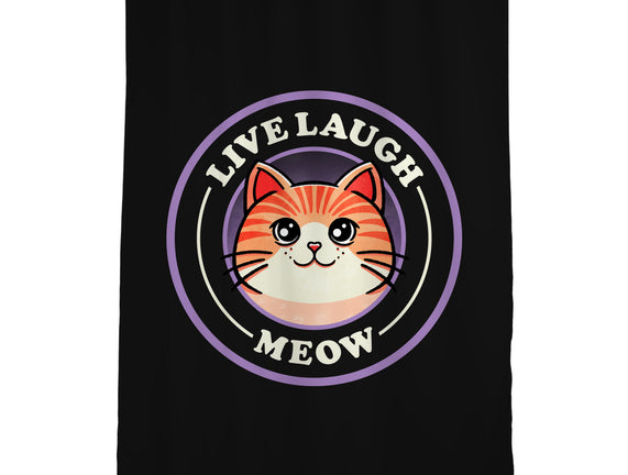 Live Laugh Meow