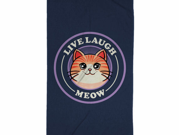 Live Laugh Meow