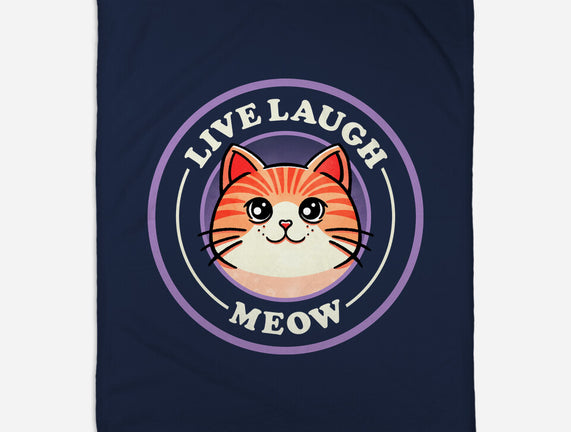 Live Laugh Meow