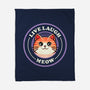 Live Laugh Meow-None-Fleece-Blanket-fanfreak1