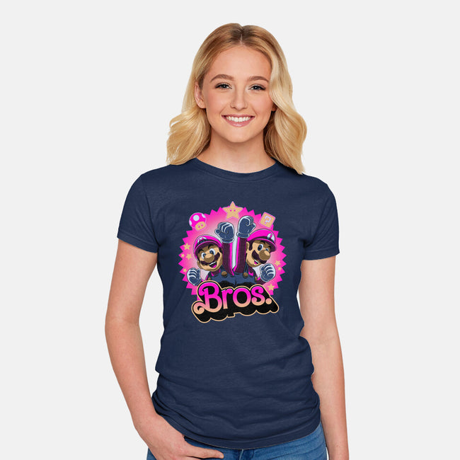 Bro Dolls-Womens-Fitted-Tee-rmatix