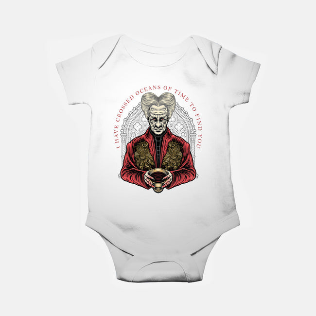 The Impaler-Baby-Basic-Onesie-glitchygorilla