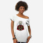 The Impaler-Womens-Off Shoulder-Tee-glitchygorilla