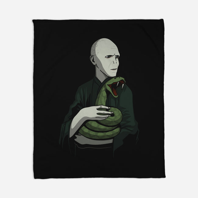 Lord With A Snake-None-Fleece-Blanket-jasesa