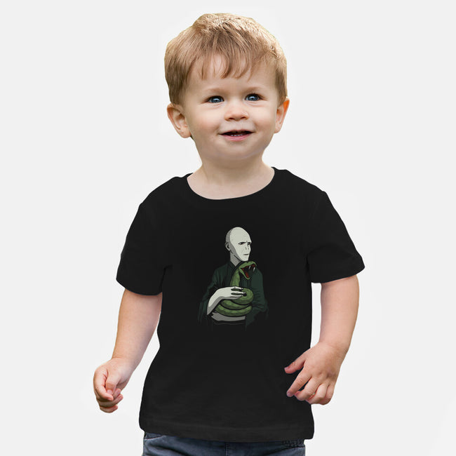 Lord With A Snake-Baby-Basic-Tee-jasesa