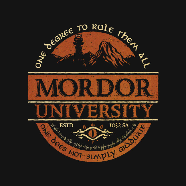 Mordor University-Youth-Crew Neck-Sweatshirt-kg07