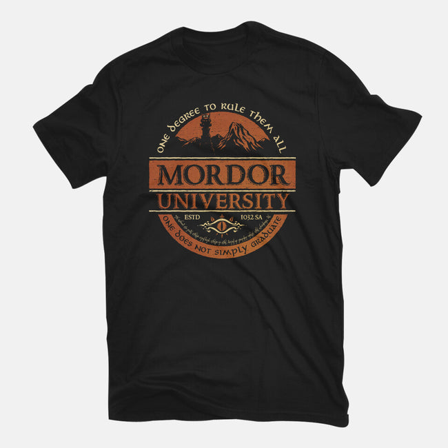 Mordor University-Mens-Premium-Tee-kg07