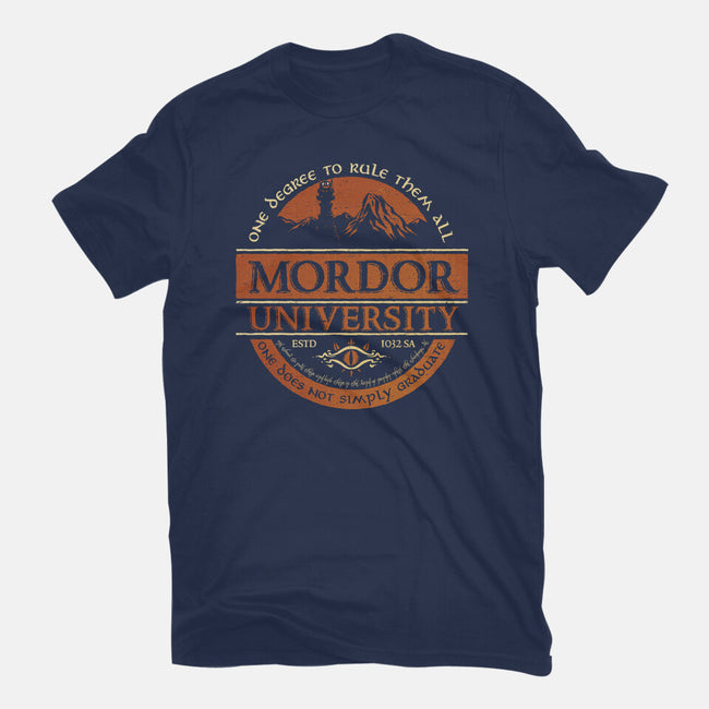 Mordor University-Womens-Fitted-Tee-kg07