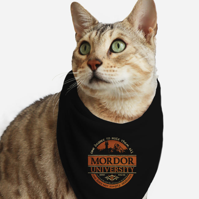 Mordor University-Cat-Bandana-Pet Collar-kg07