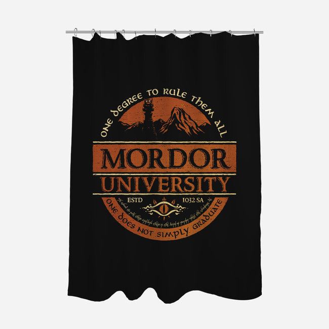 Mordor University-None-Polyester-Shower Curtain-kg07