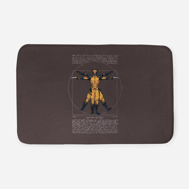 Adamantium Man-None-Memory Foam-Bath Mat-Cattoc_C