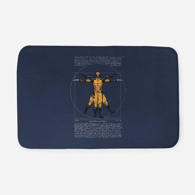 Adamantium Man-None-Memory Foam-Bath Mat-Cattoc_C