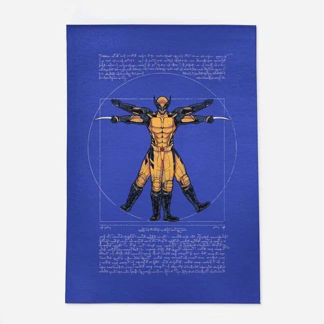 Adamantium Man-None-Indoor-Rug-Cattoc_C