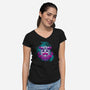 Dungeons Kitchen-Womens-V-Neck-Tee-Samuel