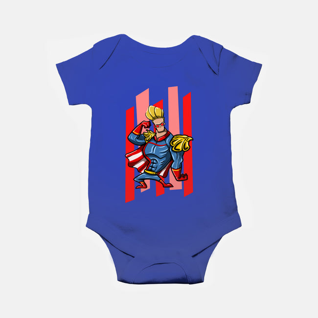 My New Hero-Baby-Basic-Onesie-nickzzarto