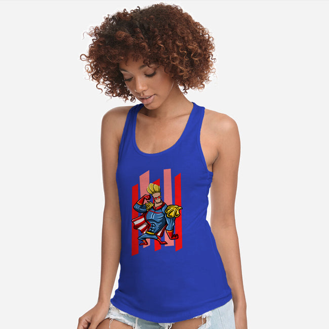 My New Hero-Womens-Racerback-Tank-nickzzarto