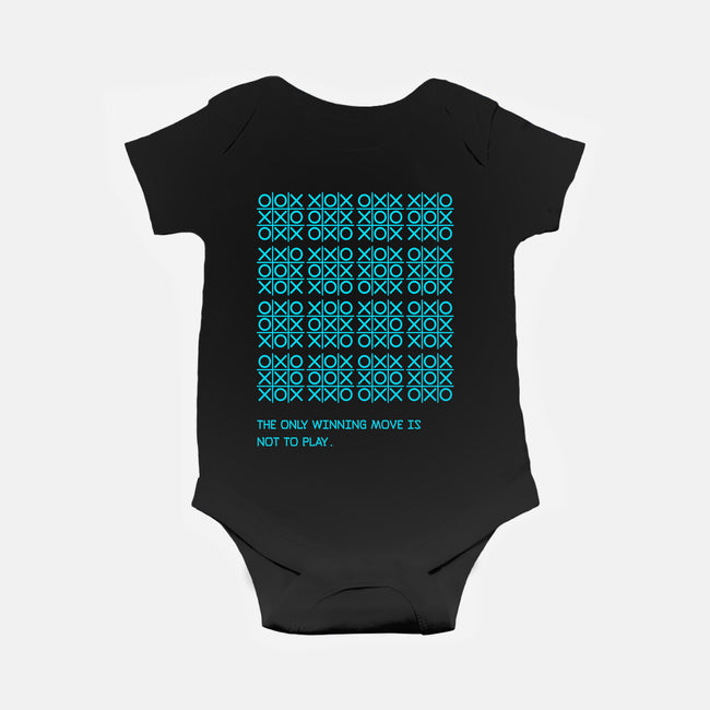 War Games-Baby-Basic-Onesie-Tronyx79