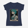 Mercury Card-Womens-V-Neck-Tee-Hafaell