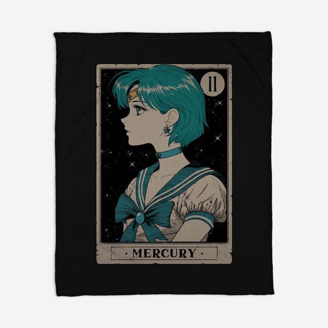 Mercury Card-None-Fleece-Blanket-Hafaell