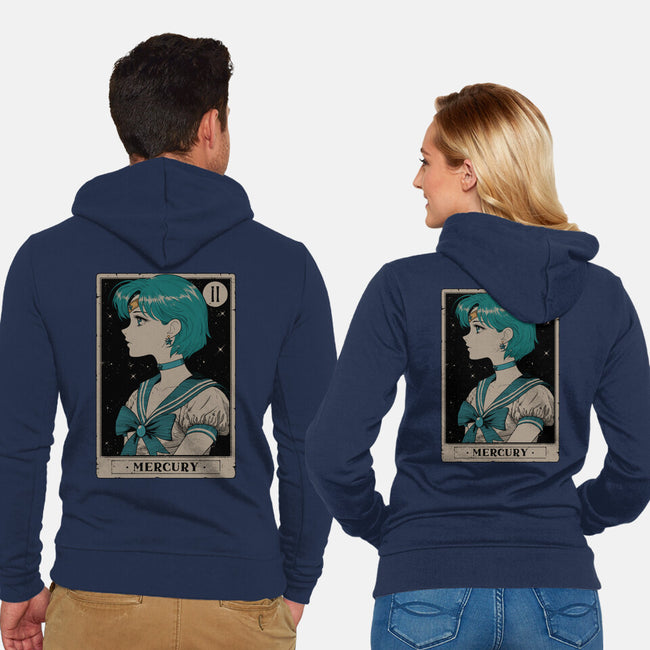 Mercury Card-Unisex-Zip-Up-Sweatshirt-Hafaell