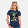 Mercury Card-Womens-Fitted-Tee-Hafaell